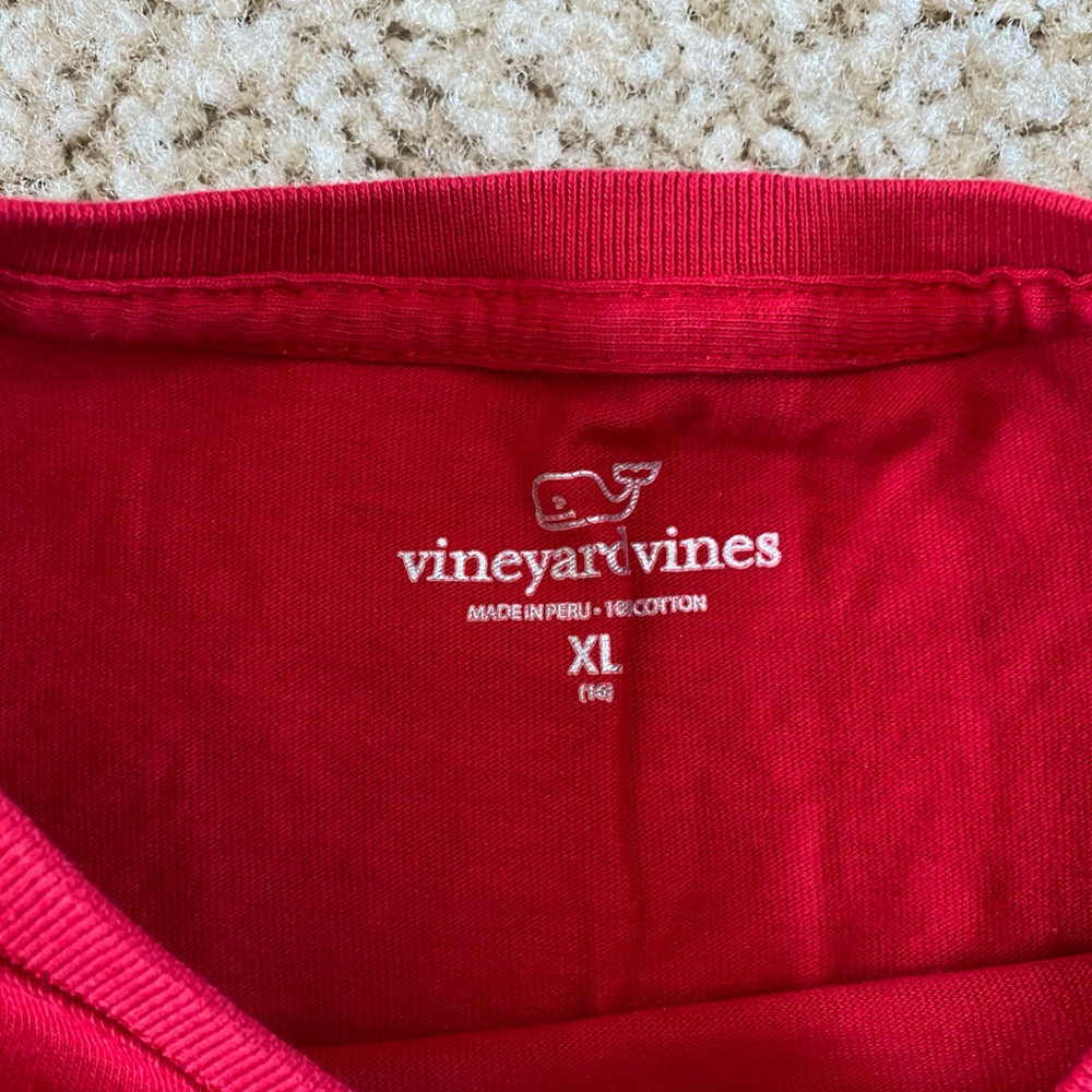 NWOT Vineyard Vines Performance Long Sleeve Crew Athletic Shirt - Picture 2 of 3